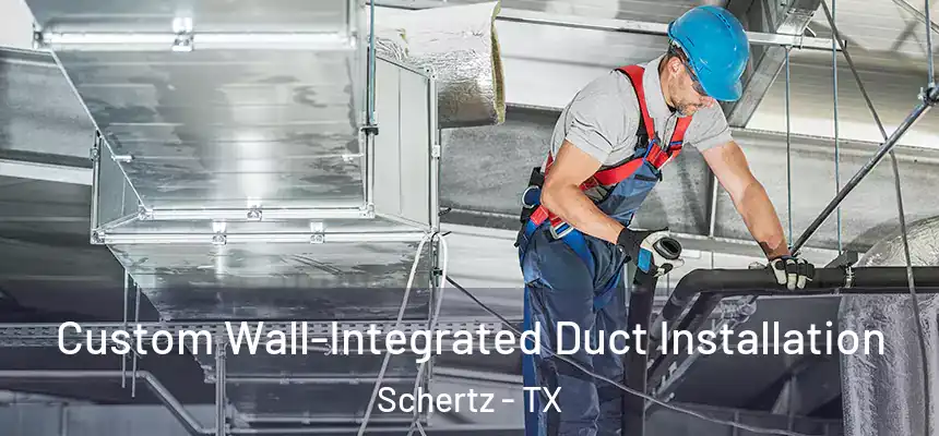  Custom Wall-Integrated Duct Installation Schertz - TX